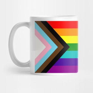 The Gay Agenda - LGBT Progress Flag Mug